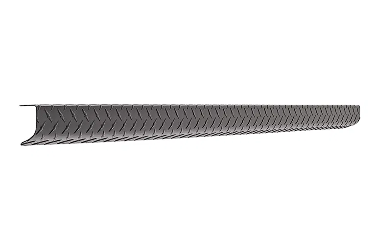 DZ2121B – DEE ZEE Tailgate Protector, Tailgate Cap Black Tread Aluminum